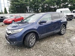 Salvage cars for sale at Windsor, NJ auction: 2017 Honda CR-V EXL