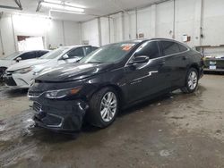 Chevrolet salvage cars for sale: 2018 Chevrolet Malibu LT