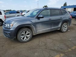 Volkswagen salvage cars for sale: 2019 Volkswagen Atlas SE