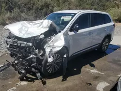 Salvage cars for sale at Reno, NV auction: 2019 Mitsubishi Outlander SE