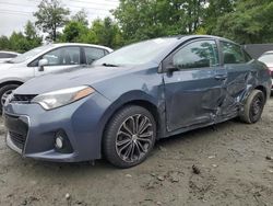 Salvage cars for sale from Copart Waldorf, MD: 2016 Toyota Corolla L