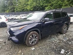 Toyota Highlander Vehiculos salvage en venta: 2022 Toyota Highlander XLE