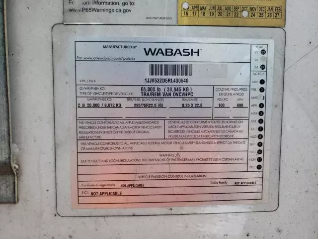 2024 Wabash Trailer