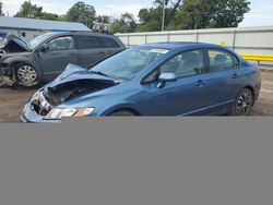 Salvage cars for sale at Wichita, KS auction: 2011 Honda Civic LX