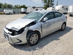 Salvage cars for sale at Kansas City, KS auction: 2018 Hyundai Elantra SE