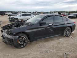 Salvage cars for sale at Houston, TX auction: 2017 BMW 540 I