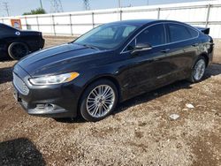 Salvage cars for sale at Elgin, IL auction: 2016 Ford Fusion SE