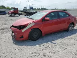 Salvage cars for sale at Hueytown, AL auction: 2019 Toyota Corolla L