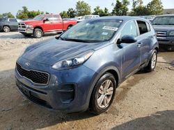 Salvage cars for sale at Bridgeton, MO auction: 2018 KIA Sportage LX