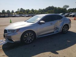 Salvage cars for sale at Florence, MS auction: 2018 Acura TLX Tech