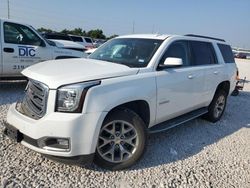 Salvage cars for sale at Temple, TX auction: 2017 GMC Yukon SLT