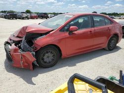 Salvage cars for sale at San Antonio, TX auction: 2020 Toyota Corolla LE