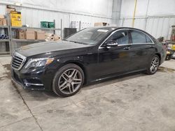 Salvage cars for sale at Milwaukee, WI auction: 2016 Mercedes-Benz S 550 4matic