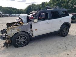 Salvage cars for sale at North Billerica, MA auction: 2021 Ford Bronco Sport Badlands