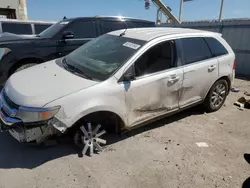 Salvage cars for sale at Kansas City, KS auction: 2011 Ford Edge Limited