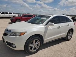 Salvage cars for sale at Houston, TX auction: 2014 Acura RDX Technology