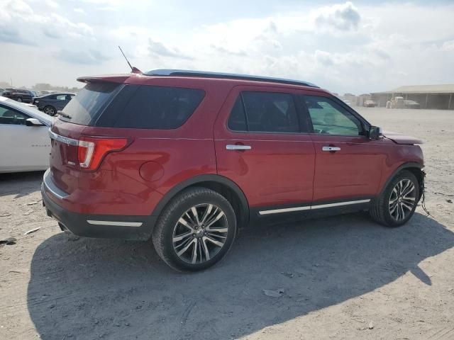 2018 Ford Explorer Platinum