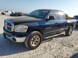 Salvage trucks for sale at Temple, TX auction: 2007 Dodge RAM 1500 ST