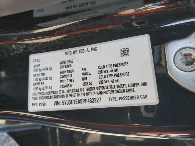 2023 Tesla Model 3