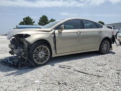 Salvage cars for sale at Prairie Grove, AR auction: 2015 Ford Fusion SE