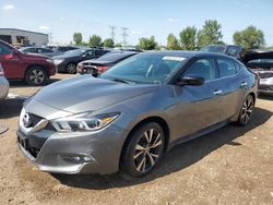 Salvage cars for sale at Elgin, IL auction: 2017 Nissan Maxima 3.5S