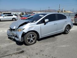 Salvage cars for sale at Sun Valley, CA auction: 2015 Honda Civic SE