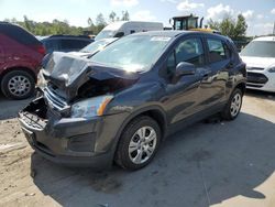 Chevrolet salvage cars for sale: 2016 Chevrolet Trax LS