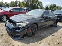 Infiniti salvage cars for sale: 2019 Infiniti Q50 Luxe