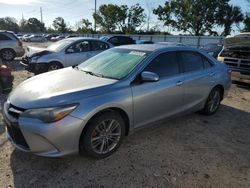 Salvage cars for sale at Riverview, FL auction: 2015 Toyota Camry LE