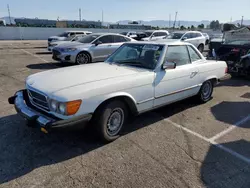 Salvage cars for sale at Van Nuys, CA auction: 1982 Mercedes-Benz 380 SL