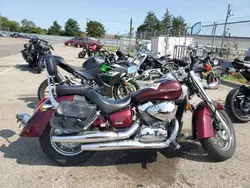 Salvage motorcycles for sale at Moraine, OH auction: 2009 Honda VT750 C