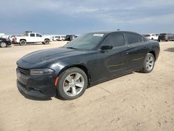 Salvage cars for sale at Amarillo, TX auction: 2017 Dodge Charger SXT