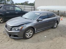 Salvage cars for sale from Copart Spartanburg, SC: 2016 Volkswagen Passat S