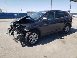 Salvage cars for sale at Anthony, TX auction: 2015 Mazda CX-9 Sport