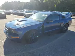 Salvage cars for sale from Copart Exeter, RI: 2008 Ford Mustang GT