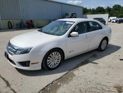 Salvage cars for sale at Hampton, VA auction: 2011 Ford Fusion Hybrid