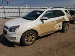 Chevrolet salvage cars for sale: 2017 Chevrolet Equinox LT