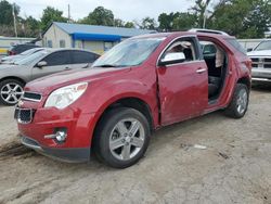 Chevrolet Equinox ltz salvage cars for sale: 2014 Chevrolet Equinox LTZ