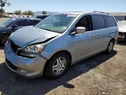 Honda Odyssey Touring salvage cars for sale: 2007 Honda Odyssey Touring