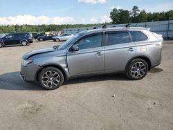 Salvage cars for sale at Gaston, SC auction: 2015 Mitsubishi Outlander GT