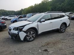 Salvage cars for sale at Marlboro, NY auction: 2021 Subaru Outback Touring