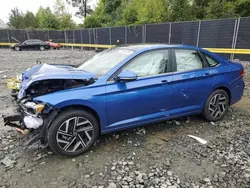 Salvage cars for sale at Waldorf, MD auction: 2022 Volkswagen Jetta SEL