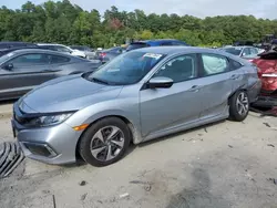 Salvage cars for sale at Seaford, DE auction: 2020 Honda Civic LX