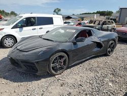 Chevrolet Corvette salvage cars for sale: 2022 Chevrolet Corvette Stingray 1LT