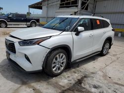 Toyota Highlander Limited salvage cars for sale: 2022 Toyota Highlander Limited