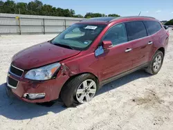 Chevrolet salvage cars for sale: 2010 Chevrolet Traverse LT