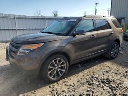 Salvage cars for sale at Appleton, WI auction: 2015 Ford Explorer XLT