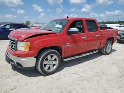 Salvage cars for sale at Houston, TX auction: 2012 GMC Sierra C1500 SLE