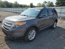 Salvage cars for sale at Grantville, PA auction: 2015 Ford Explorer XLT