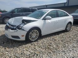 Salvage cars for sale at Wayland, MI auction: 2012 Chevrolet Cruze ECO